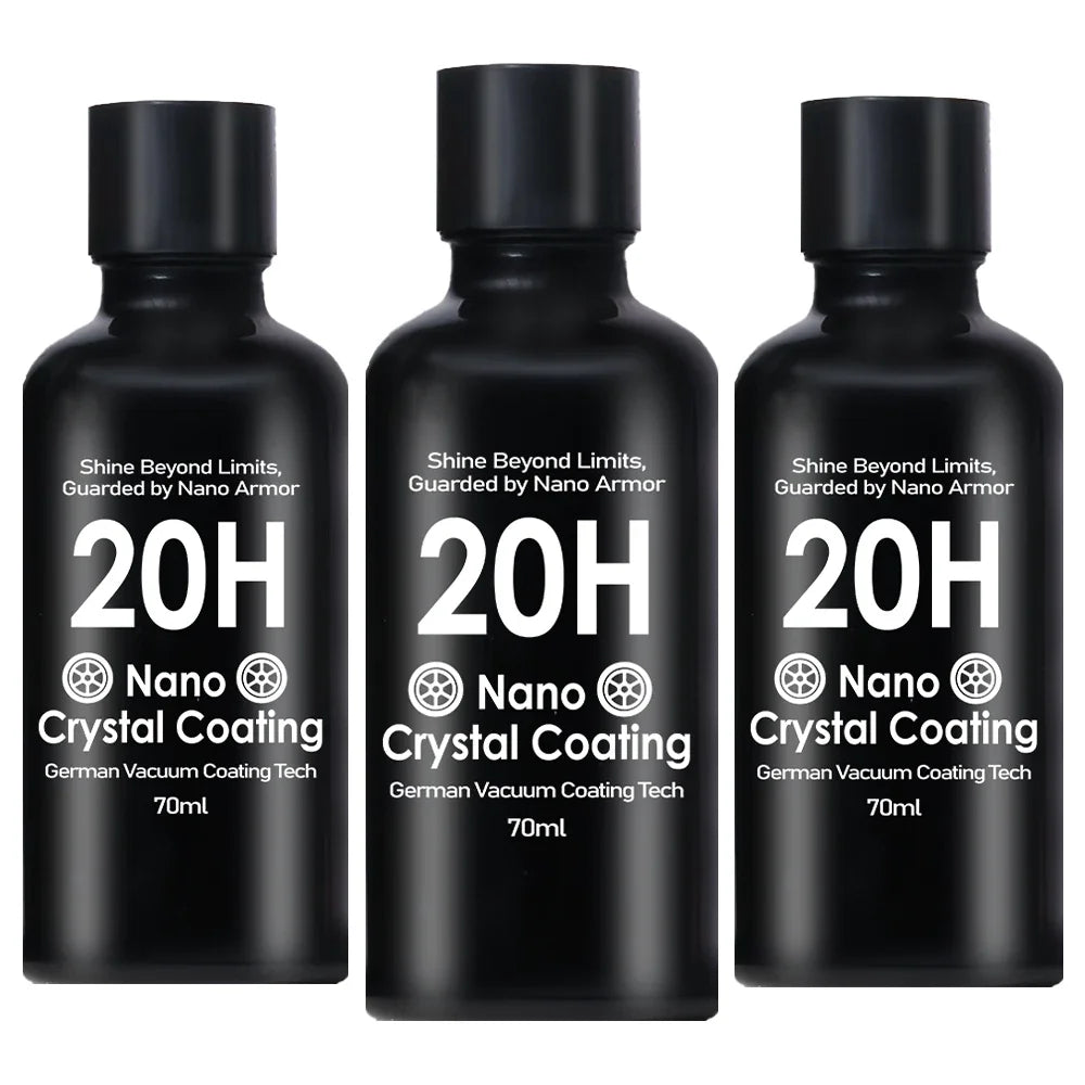 Graphene Ceramic Coating 20H with Self Healing and UV Track Technology Car Detailing Professionals 10+ Years of Protection Peaceful Pleasures Health and Wellness