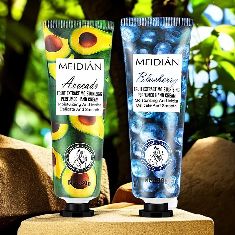 5-Piece Fruit Scented Hand Cream Set – Moisturizing Hand Care