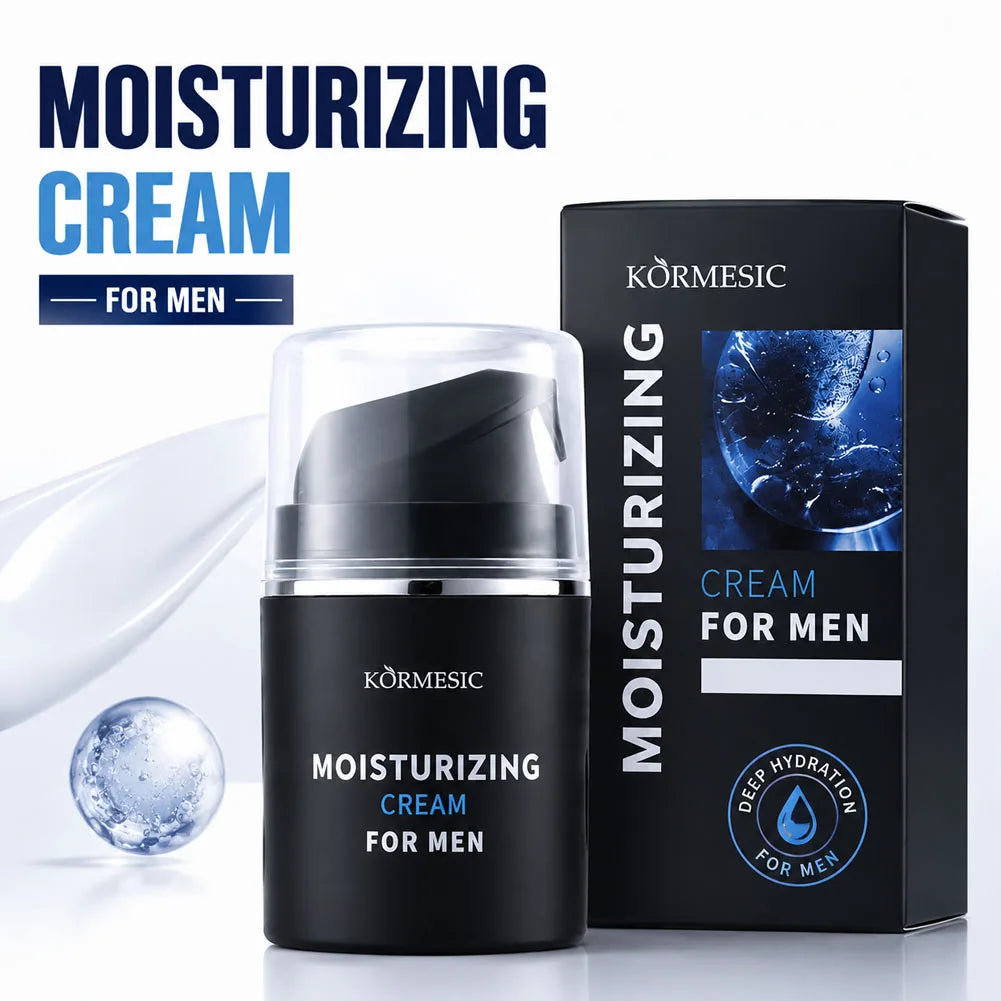 50g Men's Face Cream Nourishing Skin-Friendly Natural Conceal Fresh Hydrating Improves Dullness and Fatigue Conceal Peaceful Pleasures Health and Wellness