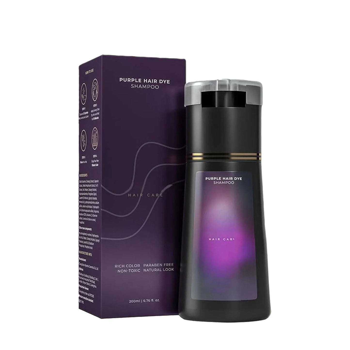 Polar Hair Dye Shampoo, Polar Hair Color, Polar Hair Color Shampoo for Gray Hair Coverage, Haircare Instant Dye Shampoo for Wome Peaceful Pleasures Health and Wellness
