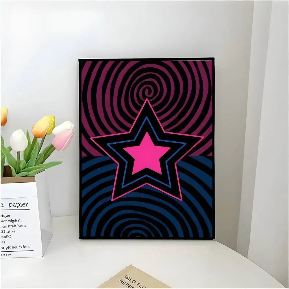 Who Really Cares-T-TV Girl Album Aesthetic Canvas Painting Posters and Prints Wall Picture For Living Room Decoration Peaceful Pleasures Health and Wellness z9 20x30cm Unframed