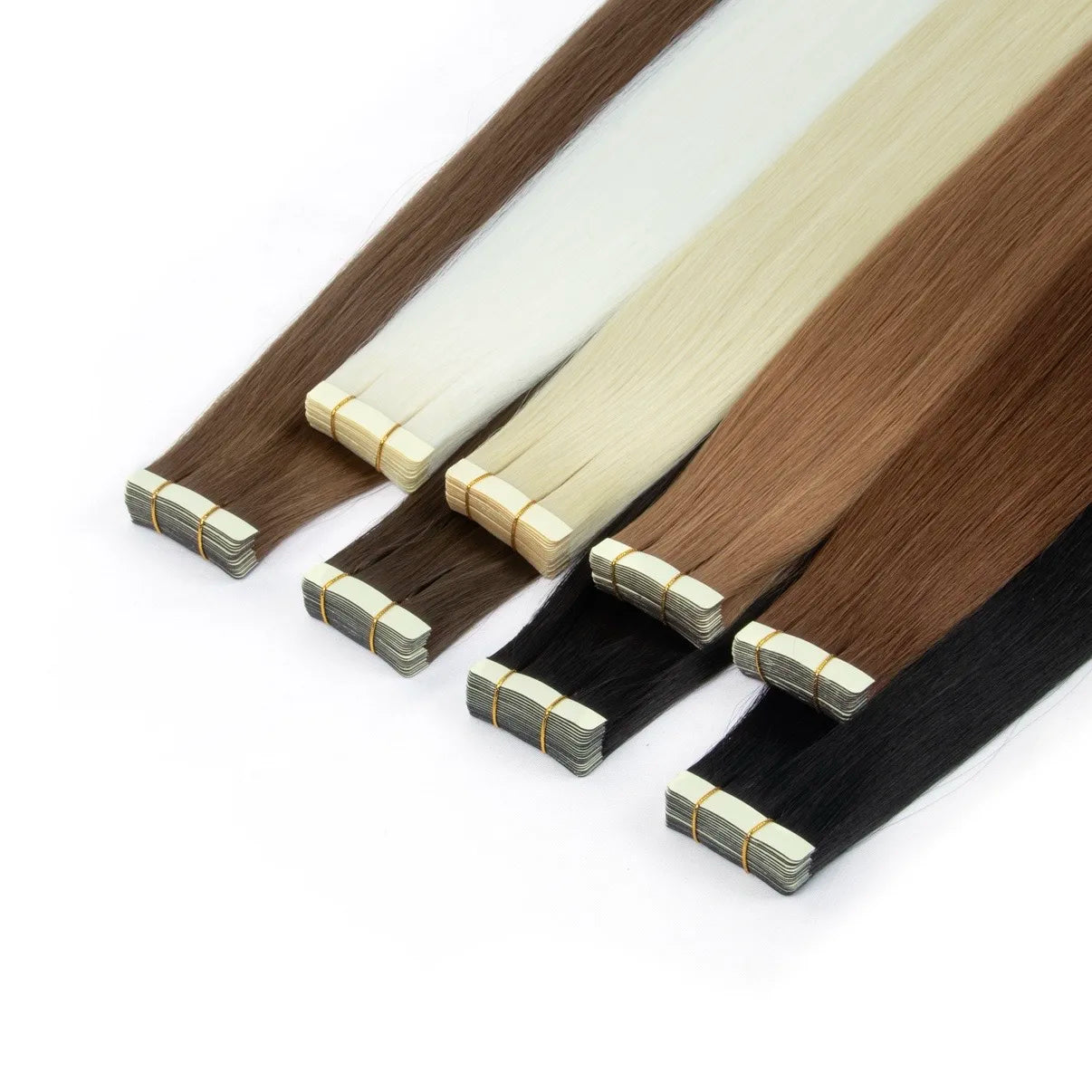 20pcs Tape-In Synthetic Hair Extensions | Seamless Skin Weft