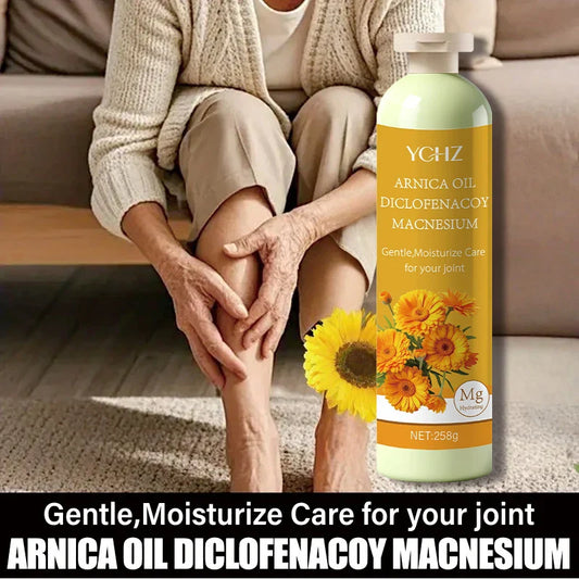 Calendula Magnesium Massage Cream – Cooling Body Moisturizer Body Massage Cream Oasis Select