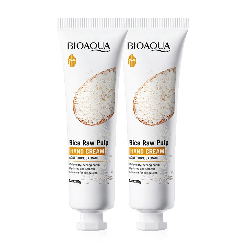 BIOAQUA White Rice Hand Cream – Moisturizing & Brightening