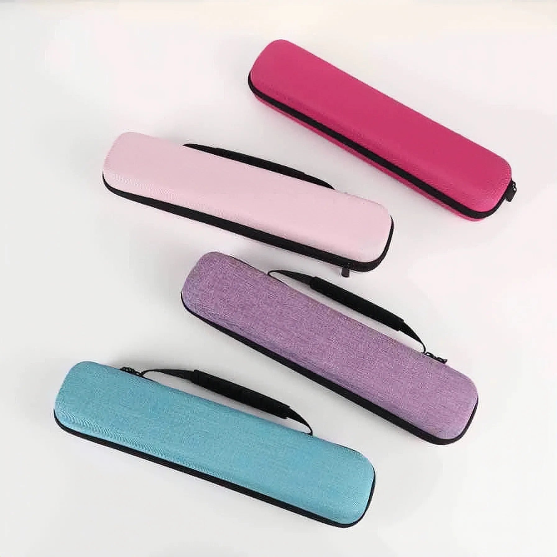 Hair Straightener Storage Bag Curling Iron Storage Bag Curling Clip Storage EVA Waterproof and Anti-fall Hair Clip Storage Bag Peaceful Pleasures Health and Wellness