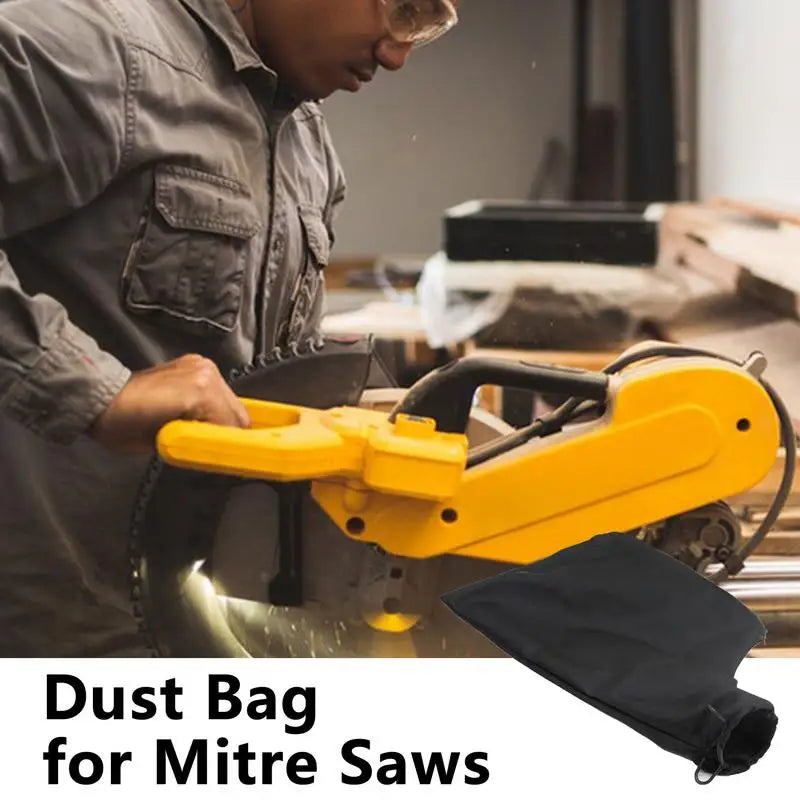 Mitre Saw Dust Bag Collection Saw Dust Collection Miter Dust Bags Table Saw Dust Collector Bag With Zipper Table Saw Accessories Peaceful Pleasures Health and Wellness