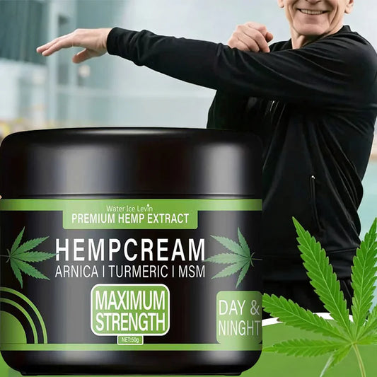 Hemp Extract Cream with Arnica, Turmeric & MSM | Skin Relief Hemp Body Cream Oasis Select