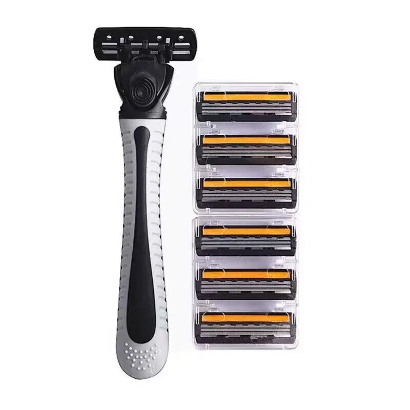 Men's Triple Blade Manual Razor | 19 Replacement Heads