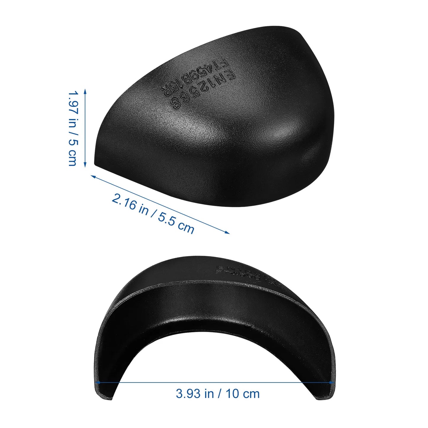 Universal Steel Toe Caps For Boots Safety Shoe Accessories Smash Proof Inserts Metatarsal Covers Household Merchandises Dust Peaceful Pleasures Health and Wellness