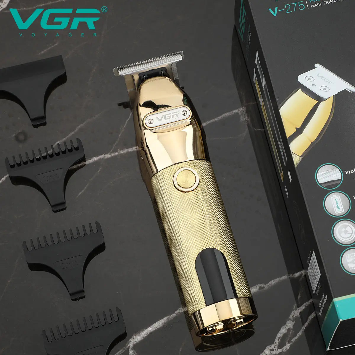 VGR V-275 Professional Electric Hair Clipper | LCD, Rechargeable