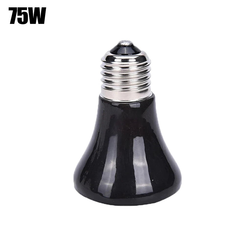 25 50 75W 220V Infrared Heat Emitter Bulb Pet Reptile Breed Ceramic