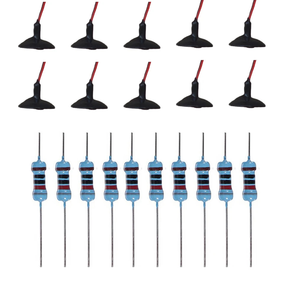 Sets Wall Lamppost Street Light Model Railway Train Lamp Black Led