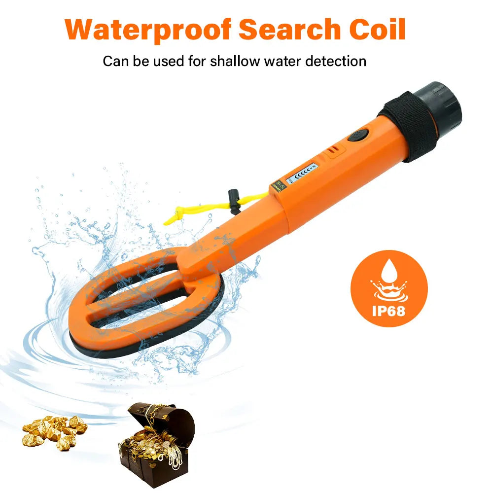 Underwater Metal Locator Sound Vibration Reminder Handheld Portable Underwater Metal Detector High Sensitivity for Lake Seabed Peaceful Pleasures Health and Wellness
