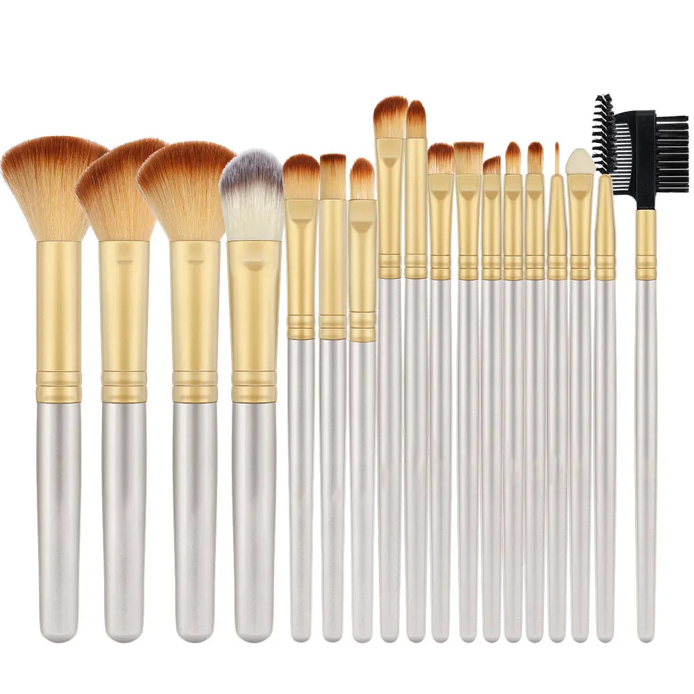RUNTOIN 18-Piece Makeup Brush Set – Soft Fluffy Brushes