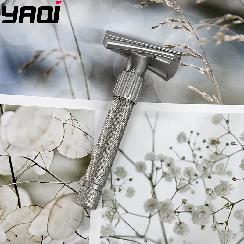 Yaqi Matte Torqx 316 Steel Slant Adjustable Safety Razor