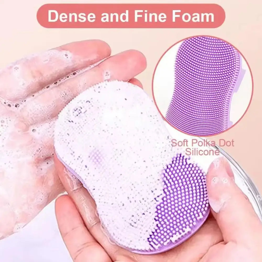 Silicone Facial Cleansing Brush 2-Pack | Finger-Fit Exfoliator