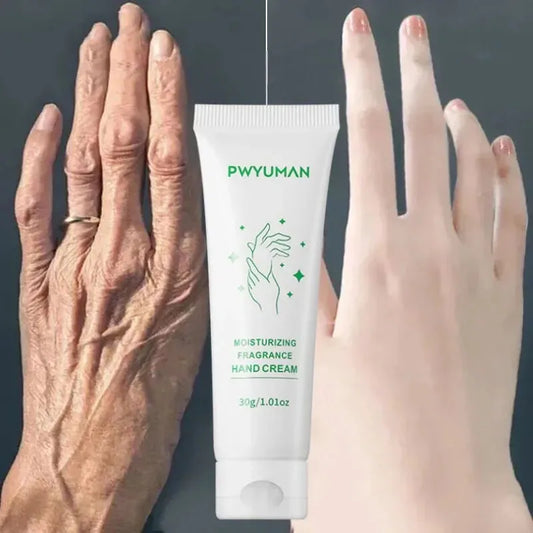 Wrinkle Removal Hand Cream Skin Soften Nourish Anti Drying Cracked Fade Fine Lines Whitening Moisturiz Repair Skin Care Products Peaceful Pleasures Health and Wellness