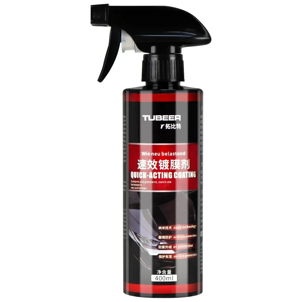 9H Ceramic Car Coating 9H Nano Liquid Glass Plated Crystal Hydrophobic Waterproof Polishing Paint Hardness Car Polish Wax Peaceful Pleasures Health and Wellness 400ml