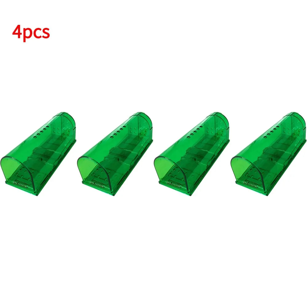 Pet Friendly Mouse Trap for Safe Home and Garage Use Peaceful Pleasures Health and Wellness 4pcs