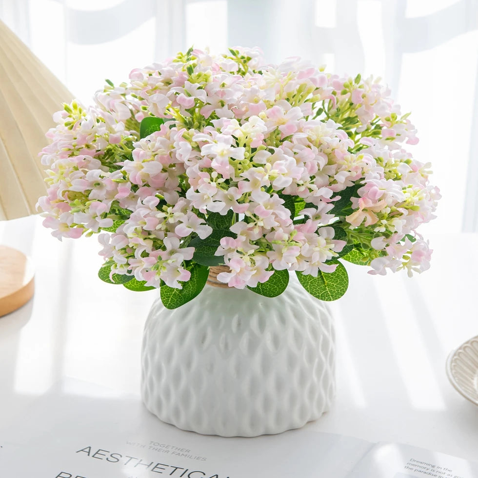 Silk Hyacinth Artificial Flowers | Wedding & Home Décor 2/4 PCS