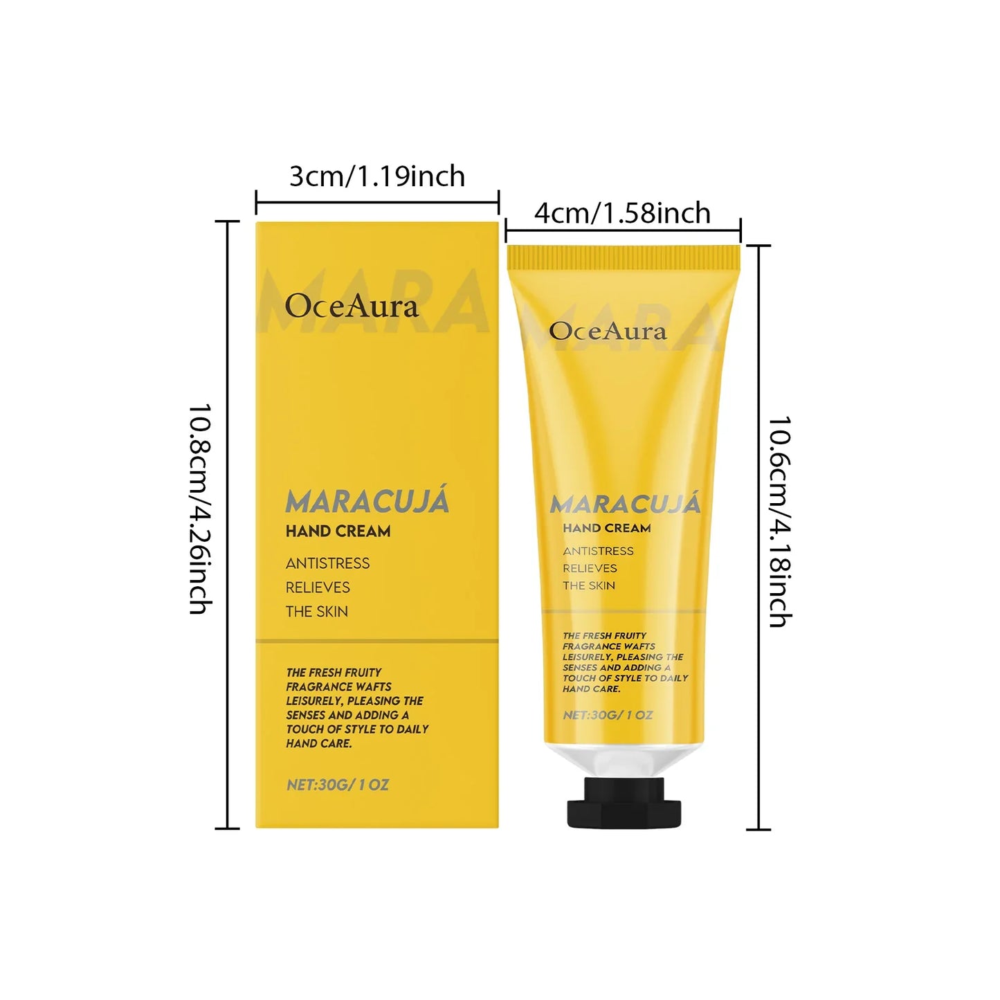 OceAura Moisturizing Hand Cream – Anti-Crack & Fast-Absorbing