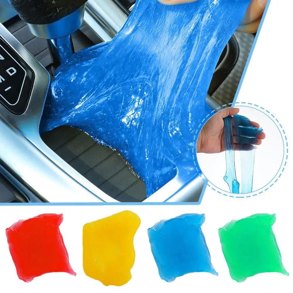 Random Car Wash Interior Car Cleaning Gel Dust Remover Glue Computer Keyboard Dirt Cleaner Supplies Cleaning Accessories Peaceful Pleasures Health and Wellness