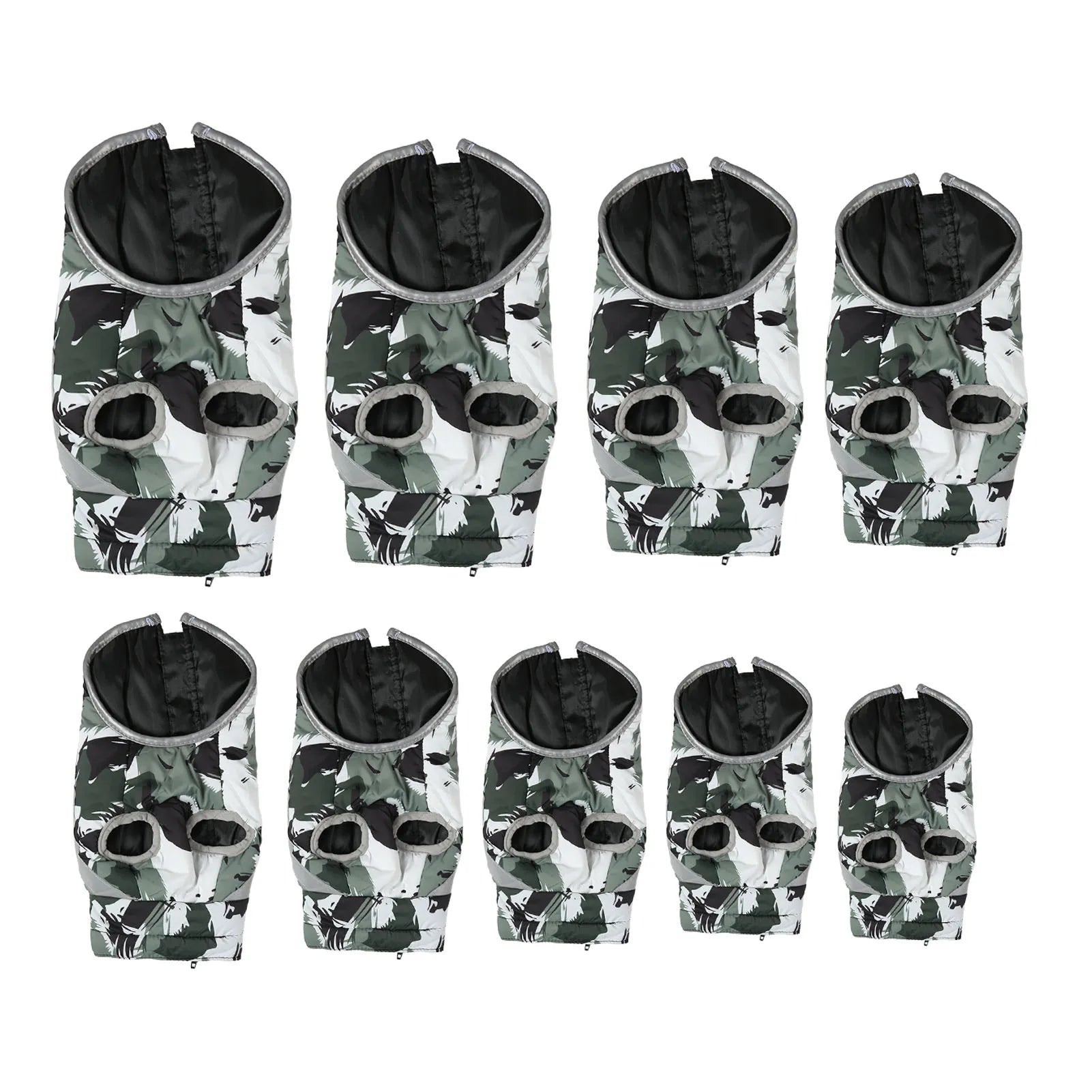 Dog Warm Vest Skin Friendly Dog Winter Jacket Reflective Closure Waterproof Windproof for Medium Pet Peaceful Pleasures Health and Wellness
