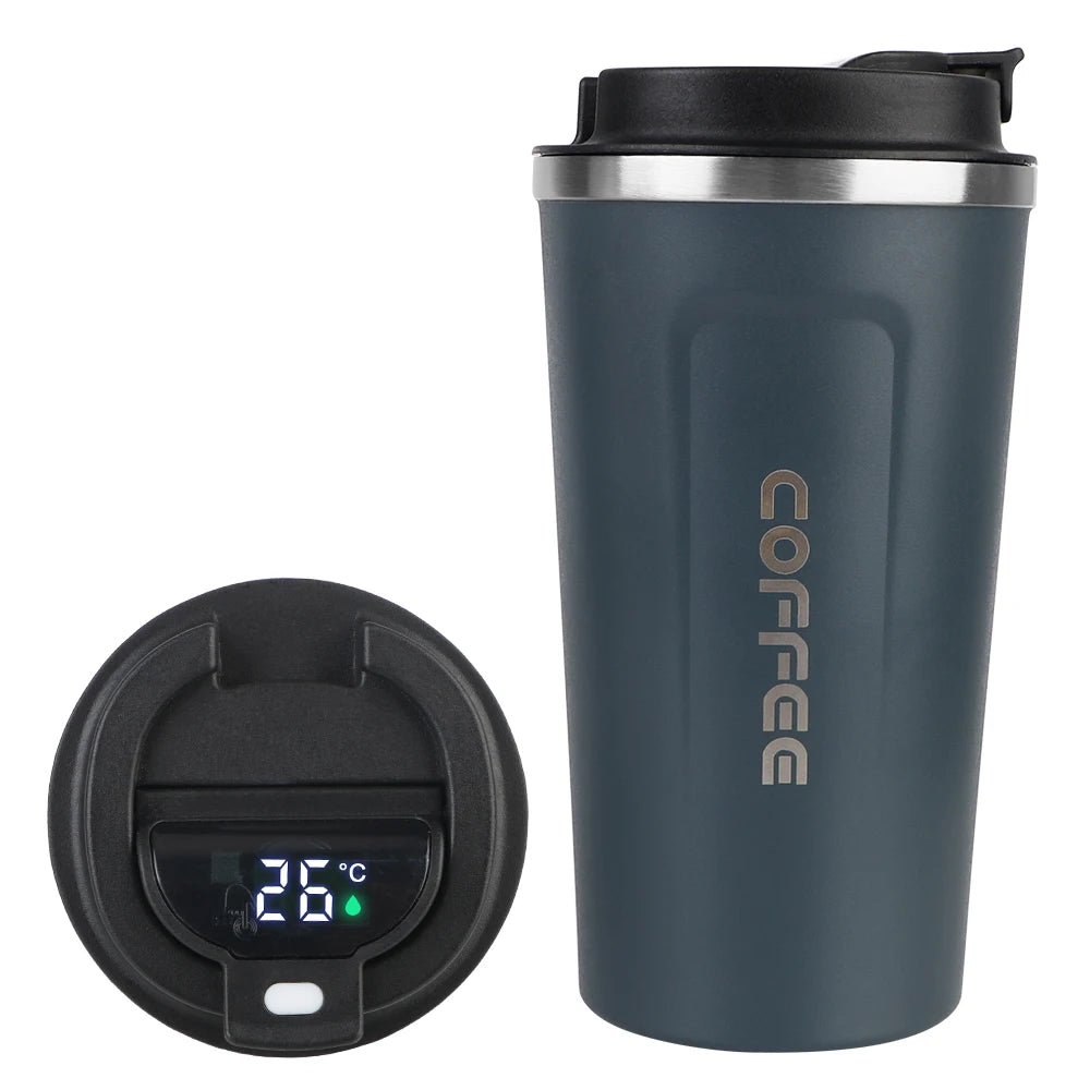 Stainless Steel Travel Thermos Mug 380/510ml – Leak-Proof
