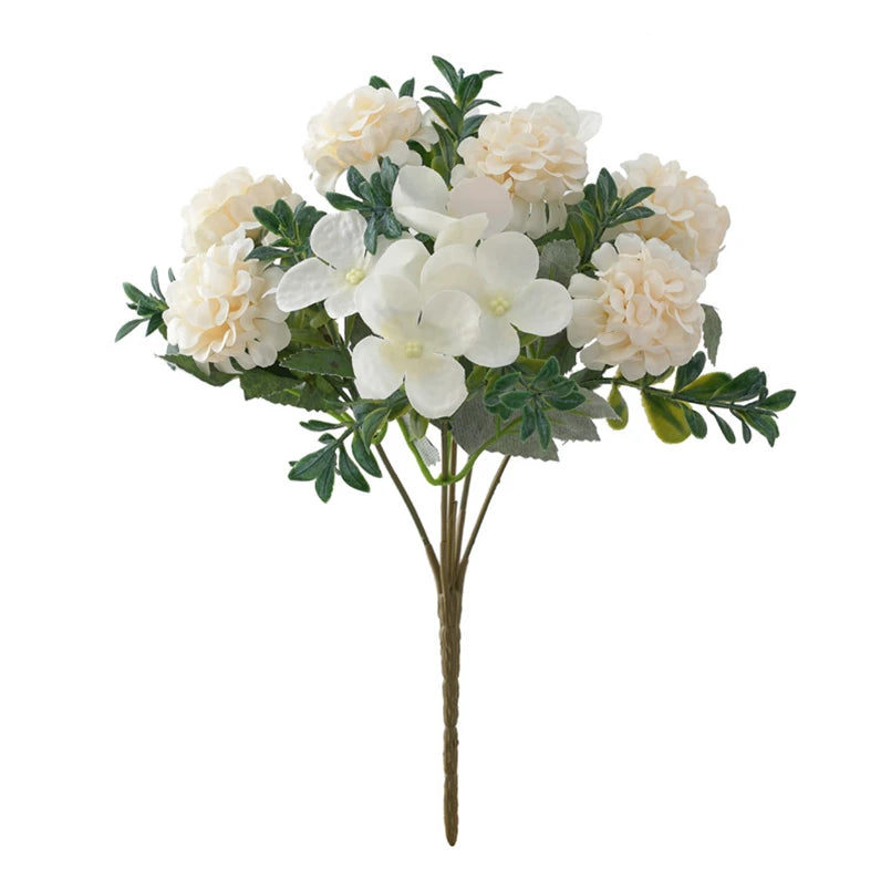 Artificial Silk Hydrangea Bouquet | Wedding & Home Décor