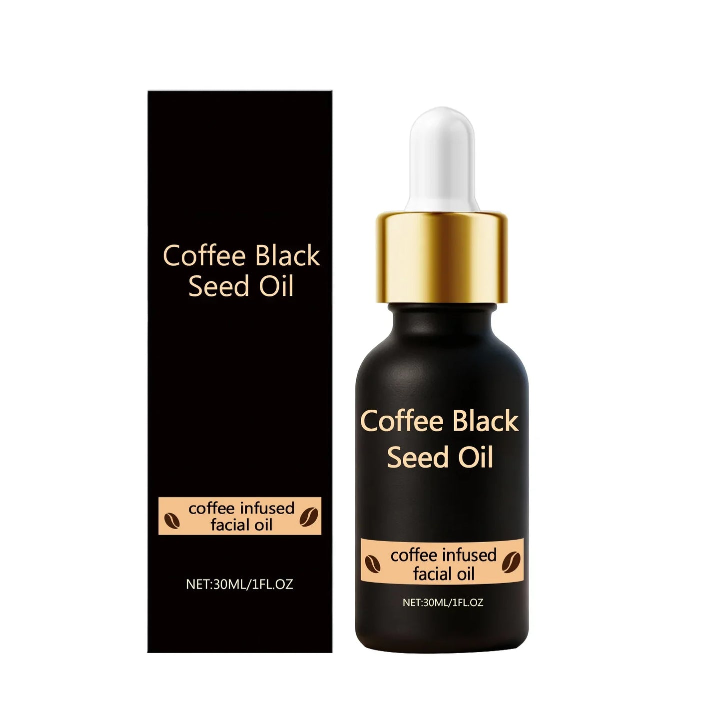 Coffee & Black Seed Facial Serum – Moisturizing & Anti-Aging