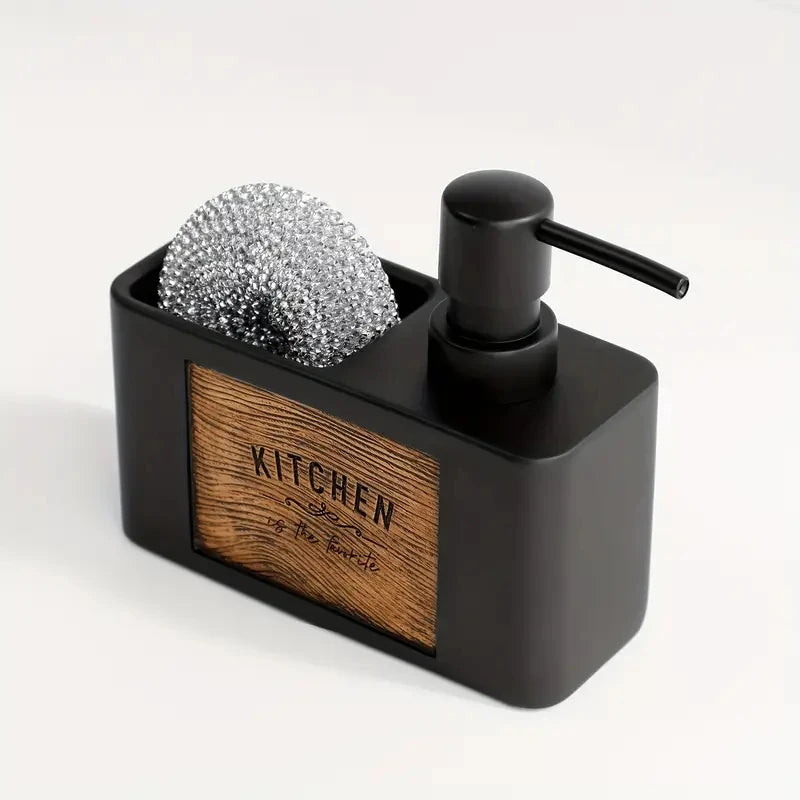 Refillable Soap Dispenser with Cleaning Ball | Kitchen & Bath