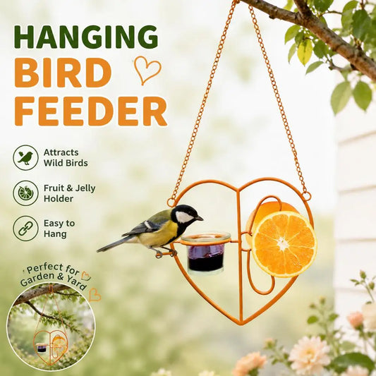 Jelly Feeder Tray Bird Feeder Orange Holder Hanging Design Hanging Bird Feeder Inspired Design Hummingbird Feeder Garden Use Peaceful Pleasures Health and Wellness