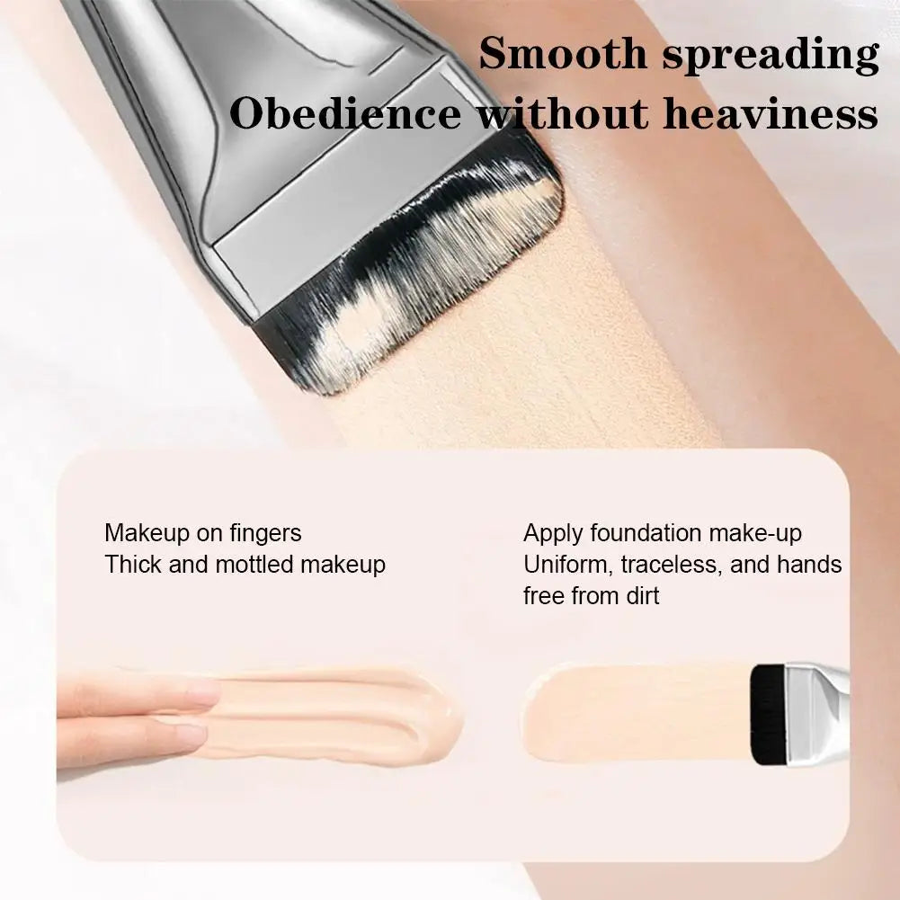 Flat Concealer Brush – Ultra Thin Blade for Liquid & Powder