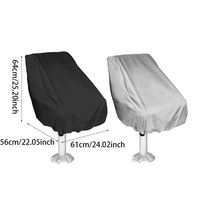 Waterproof Boat Seat Cover – 210D Oxford UV-Resistant Protector