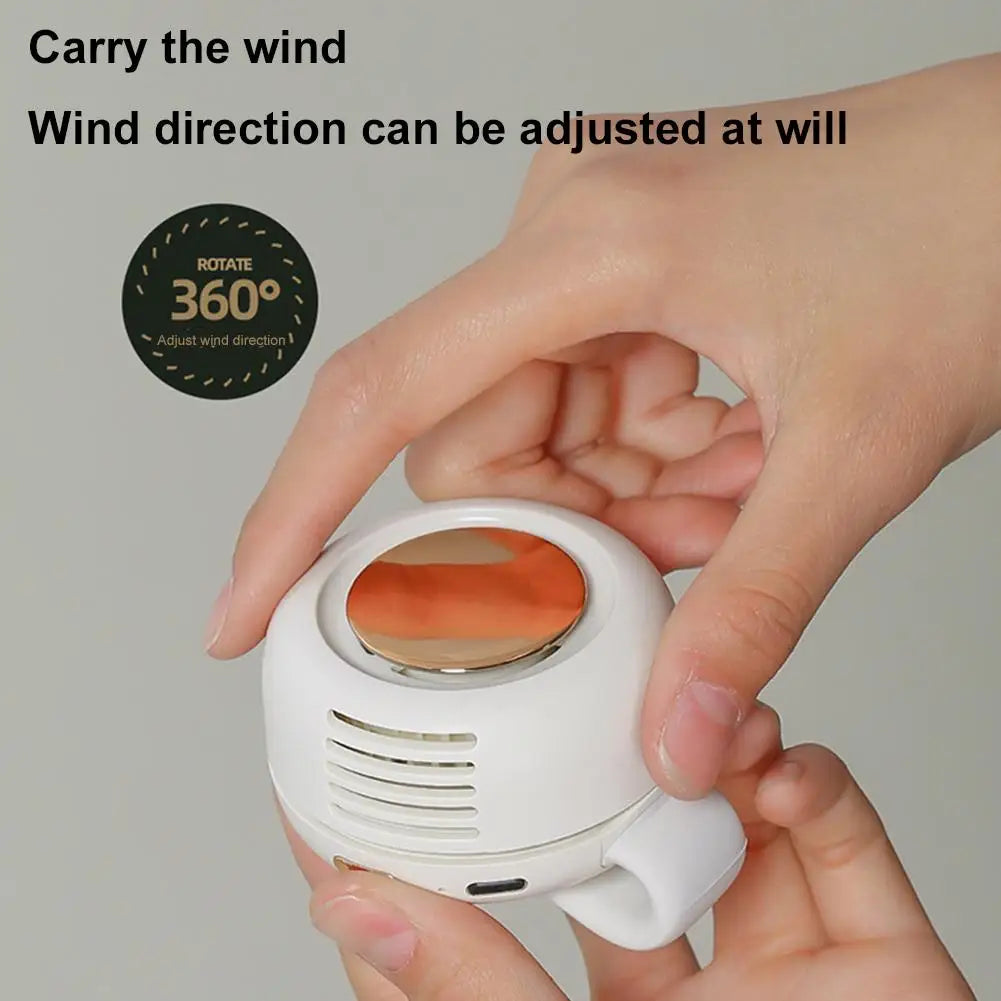 Mini Portable Clip Fan for Outdoor Travel Comfort Peaceful Pleasures Health and Wellness