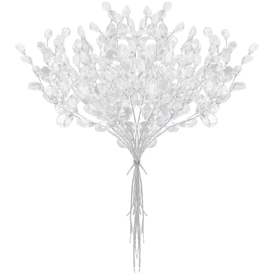 Crystal Acrylic Water Droplet Artificial Flowers – Wedding Décor