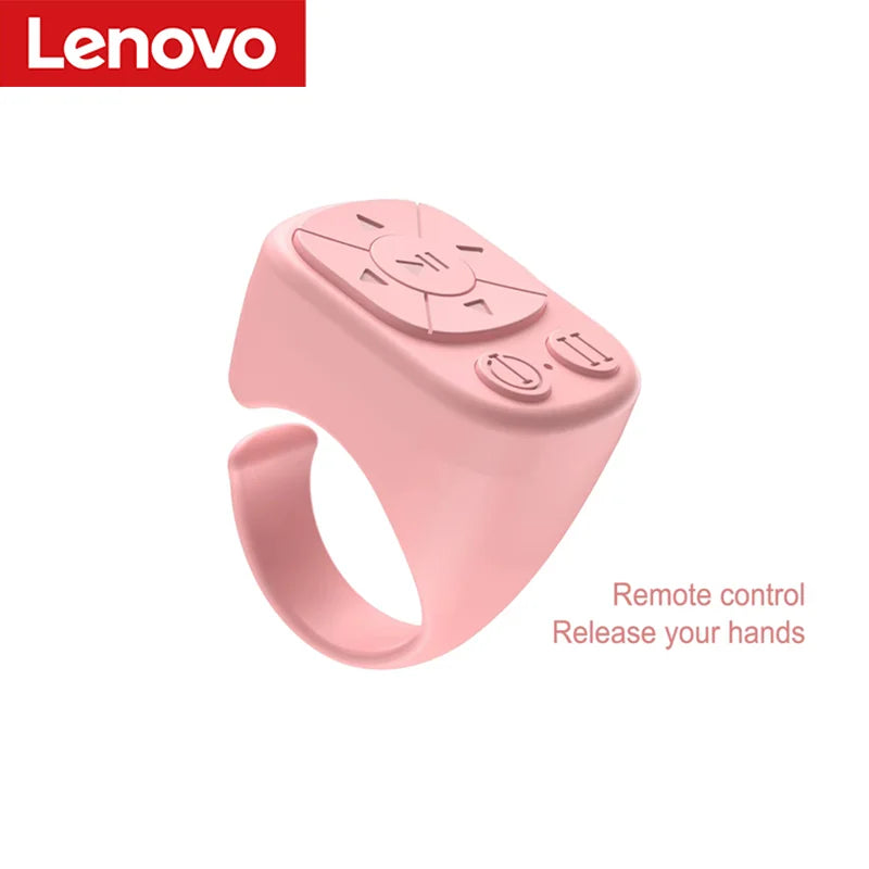 Lenovo Bluetooth Ring Remote – Shutter & Page Turner Control
