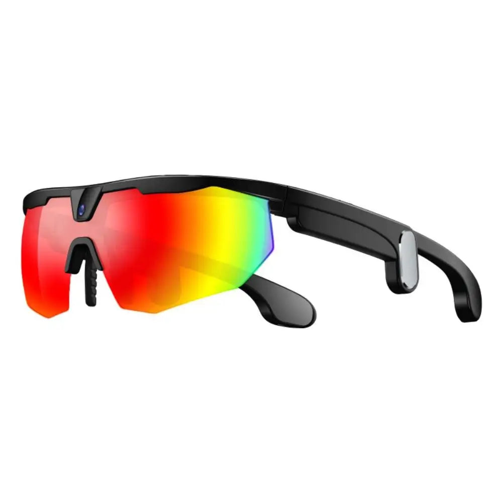 AI Smart Cycling Glasses – 8MP Camera, 1200P, BT & Translation