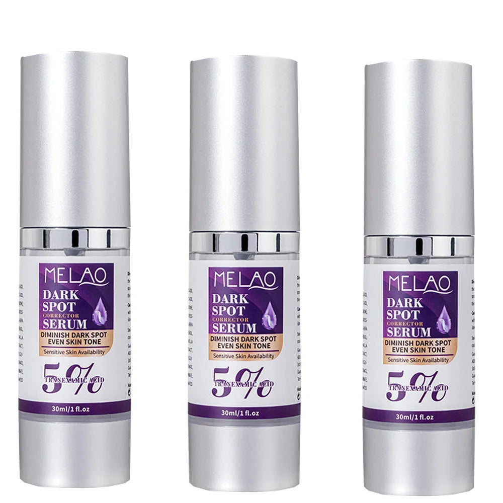 Dark Spot Remover for Face,Dark Spot Corrector Serum for Age Spot Sun Spot Freckles Melasma Brown Spot Skin Care Repair Cream Peaceful Pleasures Health and Wellness 30mlx3 pieces