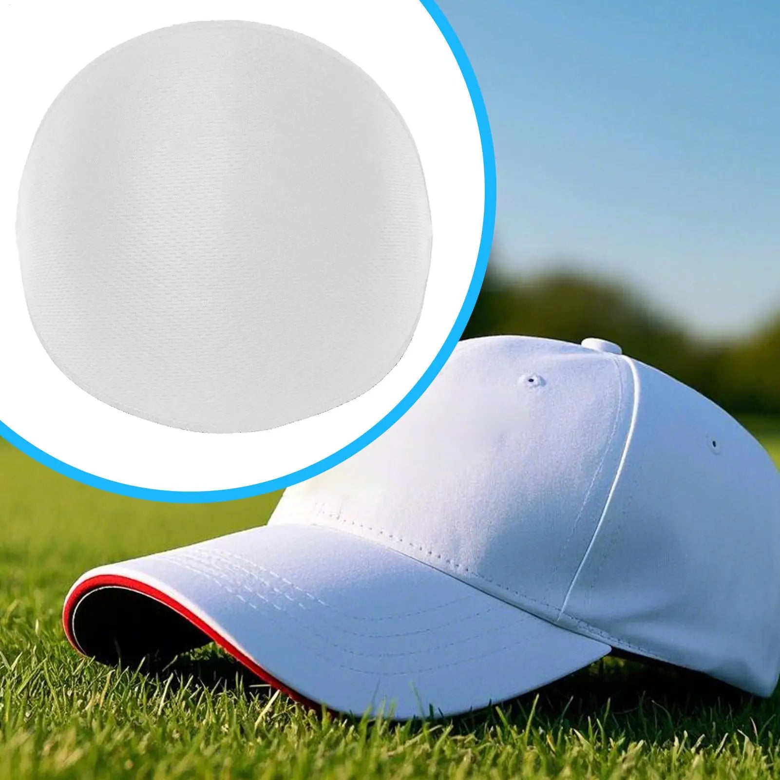 Baseball Cap Brim Shaper Insert | Adjustable Cotton Liner Hat Brim Shaper Peaceful Pleasures Health and Wellness