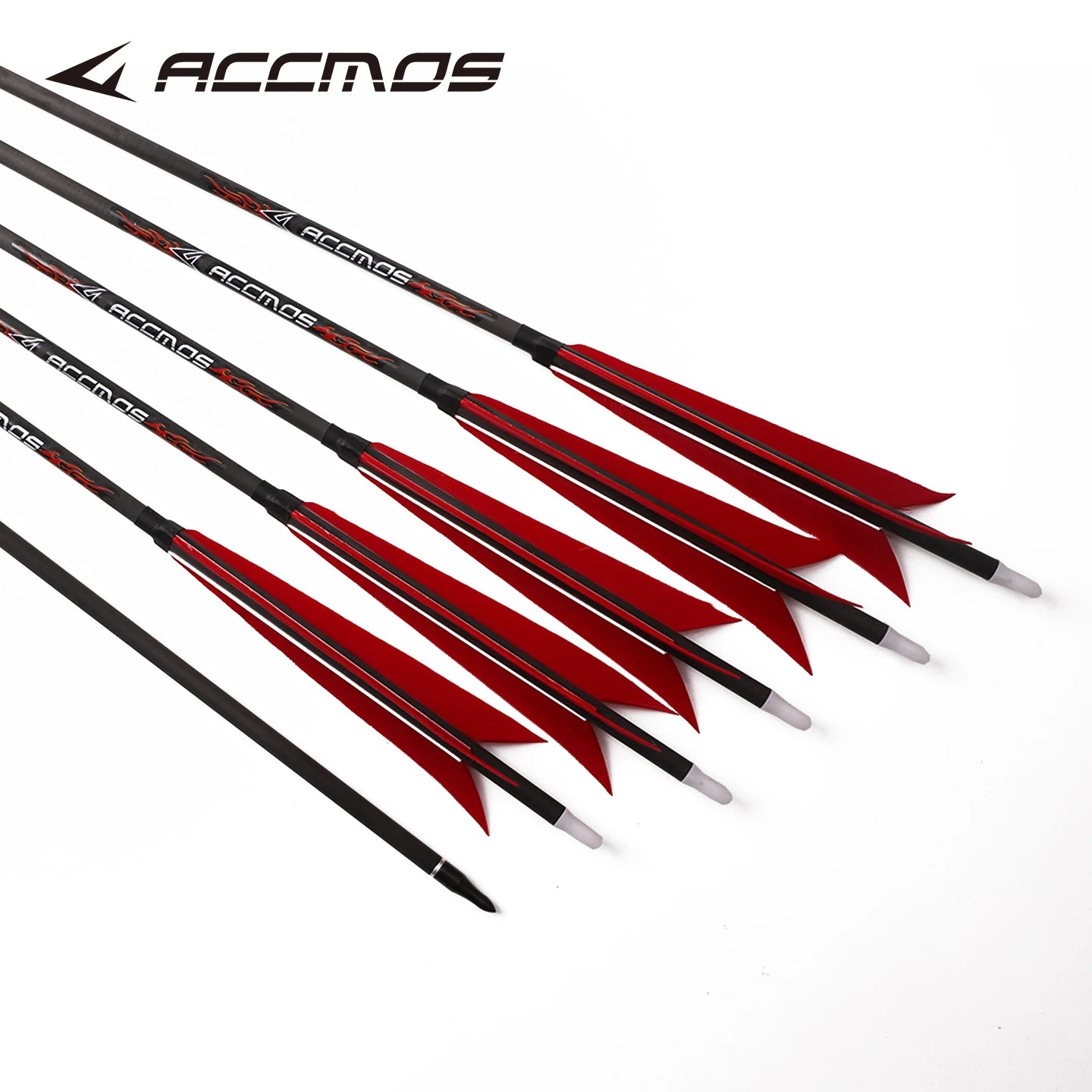 True Feather Arrow ID6 2 Pure Carbon Target Shooting Hunting Training
