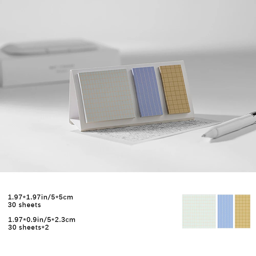 Memo Desk Calendar Sticky Notes Ledger Decoration Classification