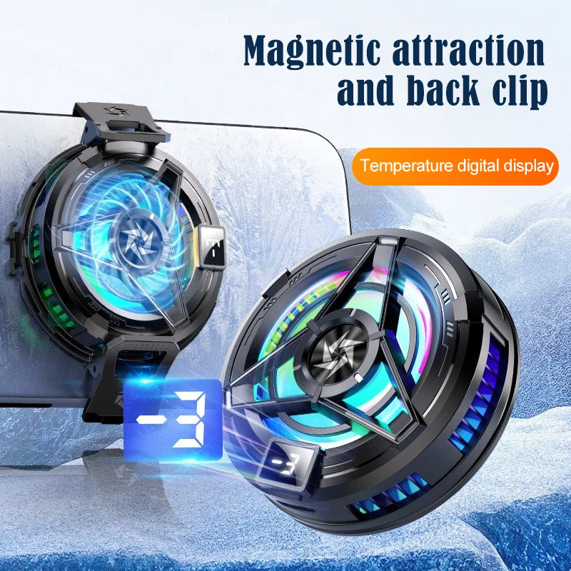 Cooling Fan Mobile Phone Cooler Fan Processor Cooler Phone Gaming Phone Cooler For Games Phone Cooling Fan Cellphone Accessories Peaceful Pleasures Health and Wellness