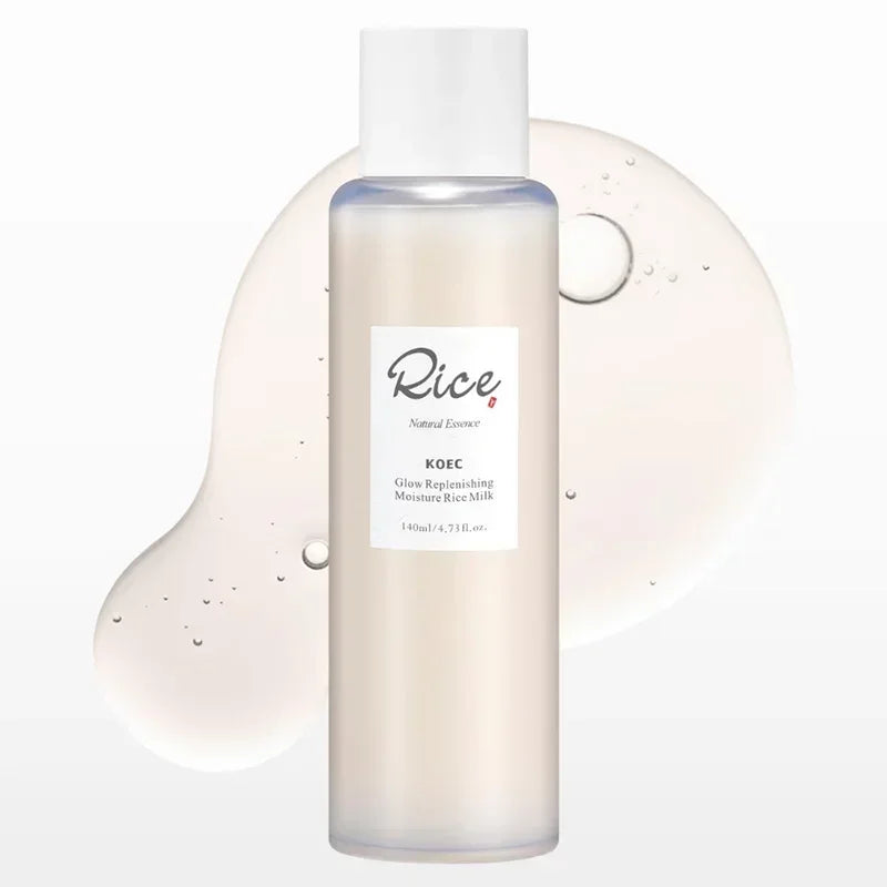 Rice Honey Facial Skincare Set Deep Moisturizing Toner Refreshing Serum Soothing And Brightening Face Cream Korean Skincare Peaceful Pleasures Health and Wellness Rice Toner 100g