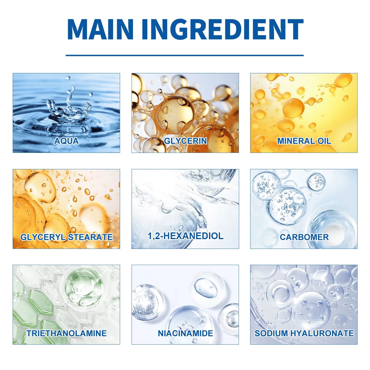 Men's Multi-Action Face Cream | Nicotinamide & Hyaluronic Acid