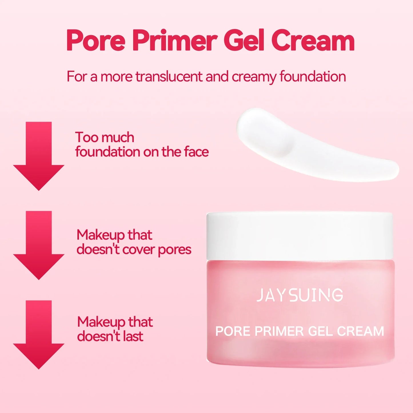 Jaysuing Invisible Pore Primer Cream – Matte Oil Control 30ml