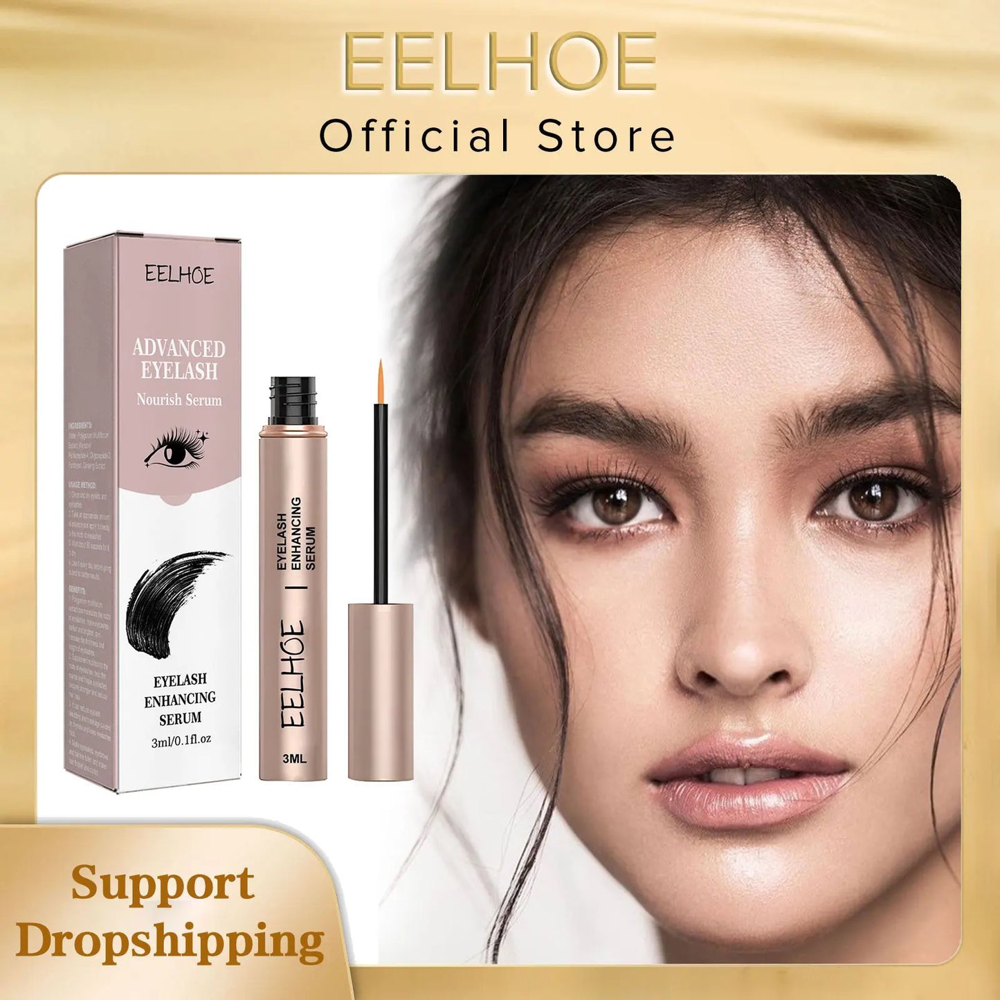 EELHOE Eyelash Growth Serum – Lengthening & Thickening, 3ml