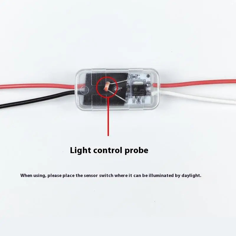 DC 3.7V–24V 5A Photocell Light Sensor Switch | Auto On/Off