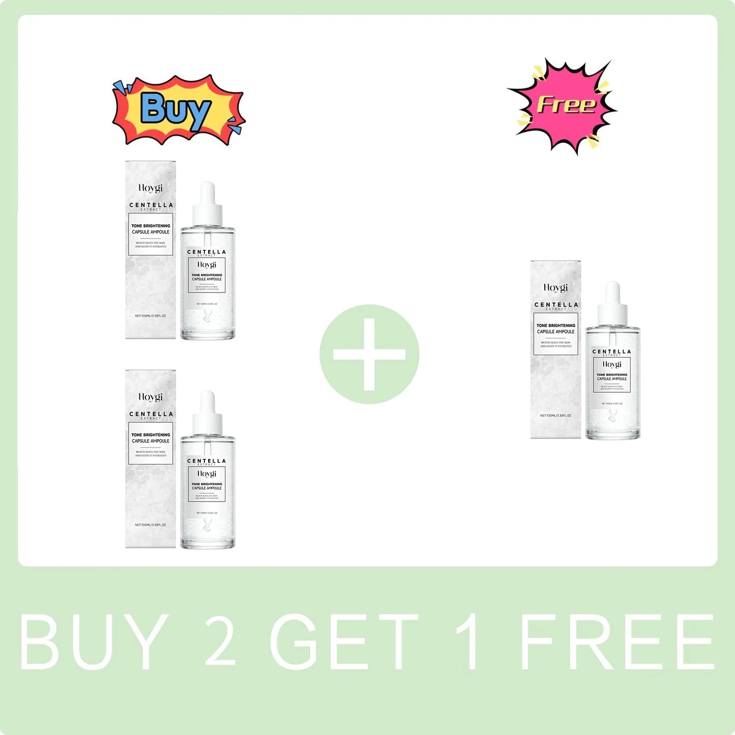 Centella Asiatica Serum Reduces Redness Restores Skin Barrier Calming & Hydrating Facial Serum for Glowing Skin Daily Care Peaceful Pleasures Health and Wellness Buy 2 Get 1 Free