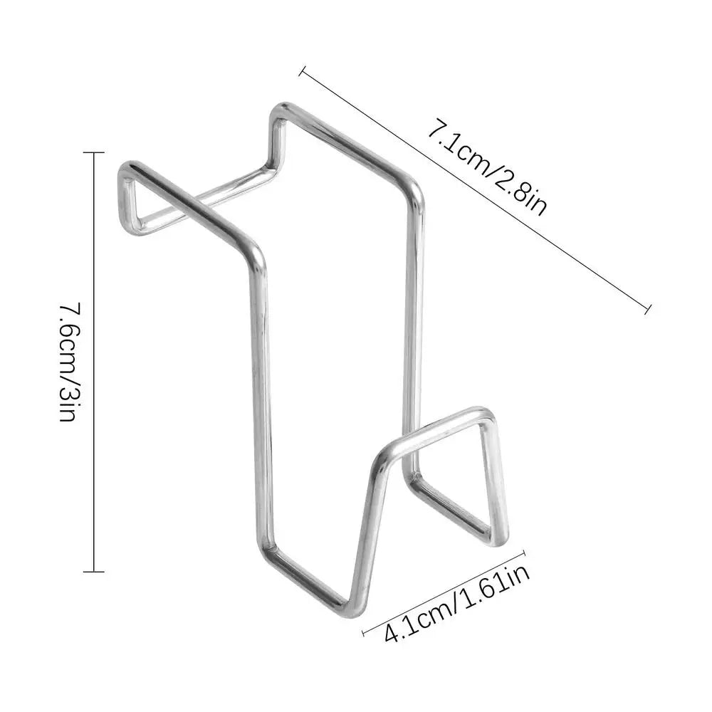 Stainless Steel Sink Sponge Rack & Soap Drainer Organizer